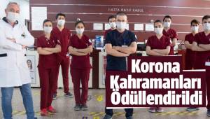 Korona Kahramanları Ödüllendirildi