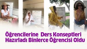 Öğrencilerine Ders Konseptleri Hazırladı Binlerce Öğrencisi Oldu