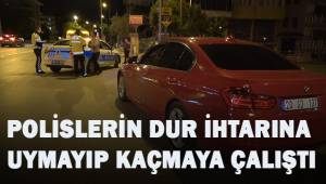 Önce otomobille sonra yayan kaçmaya çalışan vatandaşa 2 bin 798 TL'lik trafik cezası