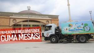 PAMUKKALE BELEDİYESİ’NDE CUMA MESAİSİ