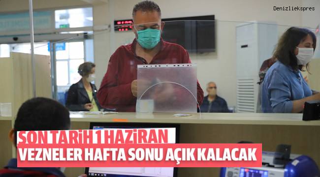 PAMUKKALE’DE VEZNELER HAFTA SONUNDA DA AÇIK
