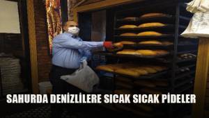 Sokağa çıkma kısıtlamasında pideler sahurda sıcak satışa sunuldu