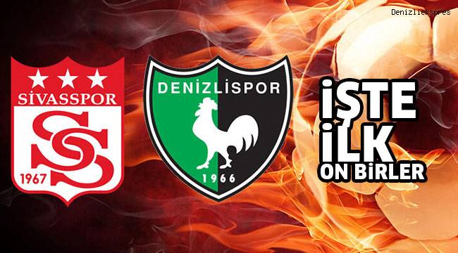 11'ler belli oldu | Sivasspor - Denizlispor