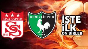 11'ler belli oldu | Sivasspor - Denizlispor