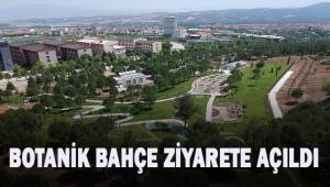 700 farklı türe ev sahipliği yapan botanik bahçe ziyarete açıldı