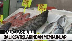 Balıkçılar Fiyatlardan Memnun