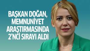 BAŞKAN DOĞAN, MEMNUNİYET ARAŞTIRMASINDA 2’NCİ SIRAYI ALDI