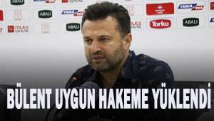 Bülent Uygun 5-1'lik yenilginin ardından maçın hakemine yüklendi