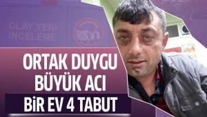 Cesetler yerde serili yatakların üstünde bulundu