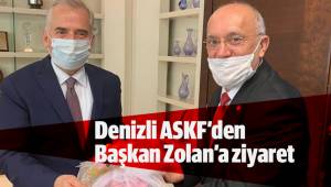 Denizli ASKF'den Başkan Zolan'a ziyaret