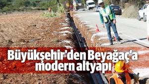 Denizli Büyükşehir'den Beyağaç’a modern altyapı