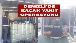 Denizli’de artan karışımlı akaryakıt kaçakçılığına operasyon