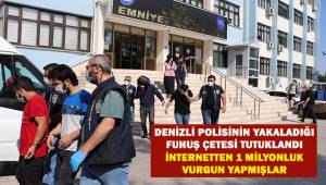 Denizli'de internette dolandırıcılık yaptığı öne sürülen 7 şüpheli tutuklandı