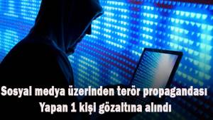 Denizli'de sosyal medya üzerinden terör propagandası yapan 1 kişi gözaltına alındı