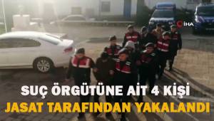 Denizli merkezli üç ilde suç örgütüne yönelik operasyonda 4 şüpheli tutuklandı