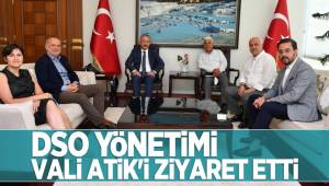 DSO YÖNETİMİ, VALİ ATİK'İ ZİYARET ETTİ