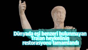 Dünyada eşi benzeri bulunmayan Traian heykelinin restorasyonu tamamlandı