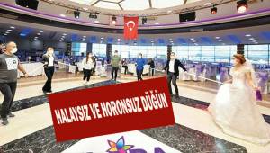 Halaysız ve horozsuz düğün