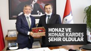 Honaz ile Konak ilçesi kardeş şehir oldu