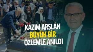 KAZIM ARSLAN BÜYÜK BİR ÖZLEMLE ANILDI