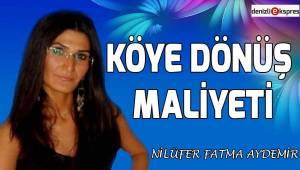 Köye Dönüş Maliyeti