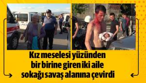 Levyelerle saldırdıkları genci feci şekilde darp ettiler!