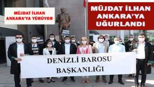 Müjdat İlhan meslektaşları tarafından Ankara'ya uğurlandı