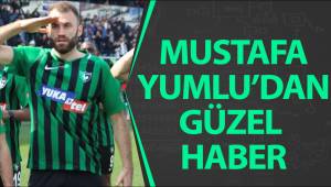 Mustafa Yumlu'dan güzel haber