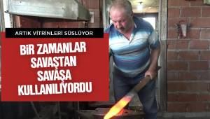 Osmanlı askerlerini zaferden zafere koşturan ‘Yatağan kılıçları’ şimdi vitrinleri süslüyor