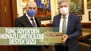 SOYER’DEN HONAZLI ÜRETİCİLERE DESTEK SÖZÜ