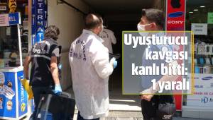 Uyuşturucu kavgası kanlı bitti: 1 yaralı