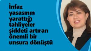 Yeni infaz yasasının yarattığı tahliyeler ise şiddeti artıran önemli bir unsura dönüştü