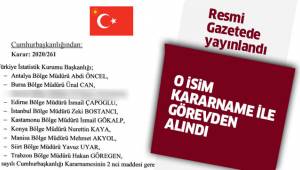 Yücedağ Görevden Alındı!