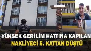 Yük asansörü kuran nakliyeciye, eşya taşırken elektrik çarptı