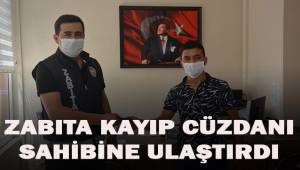 Zabıta kayıp cüzdanı sahibine ulaştırdı