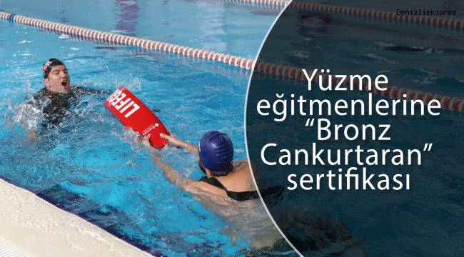 19 eğitmene cankurtaranlık sertifikası