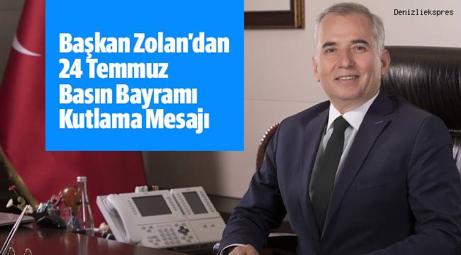 Başkan Osman Zolan, Basın Bayramını kutladı