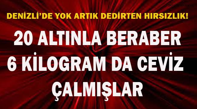 Denizli'de bir evden hırsızlık yaptığı belirlenen 2 şüpheli gözaltına alındı