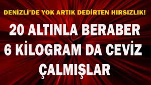 Denizli'de bir evden hırsızlık yaptığı belirlenen 2 şüpheli gözaltına alındı