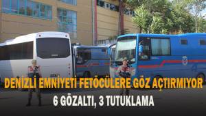 Denizli’de FETÖ operasyonu: 3 tutuklama