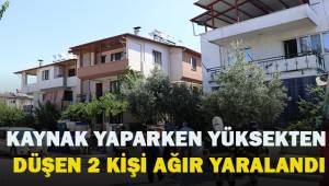 Denizli'de yüksekten düşen kişi ağır yaralandı