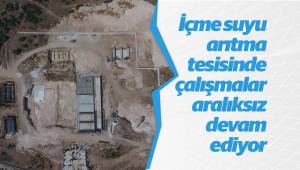 Denizli içme suyu arıtma tesisinde çalışmalar aralıksız devam ediyor