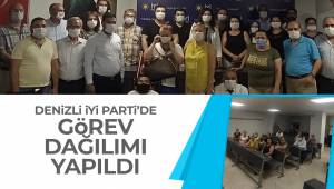 Denizli İYİ parti görev dağılımını yaptı