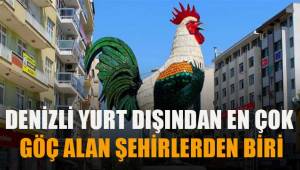 Denizli Yurt Dışından Göç Alan 18. İl Oldu