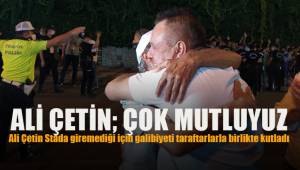 Denizlispor Başkanı Ali Çetin: “Mutluyuz, gerçekten çok ihtiyacımız olan bir puandı”