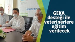 GEKA desteği ile veterinerlere eğitim verilecek