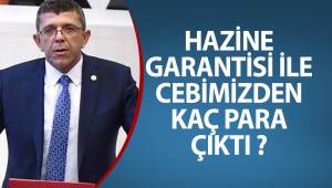 HAZİNE GARANTİSİ İLE CEBİMİZDEN KAÇ PARA ÇIKTI ?