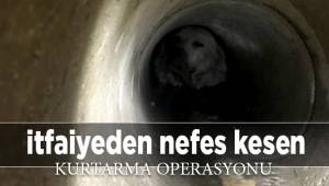 İtfaiyeden nefes kesen kurtarma