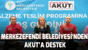 MERKEZEFENDİ BELEDİYESİ’NDEN AKUT’A DESTEK