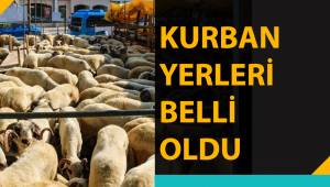 Merkezefendi'de Kurbanlık Hayvan Satış ve Kesim Yerleri Belirlendi